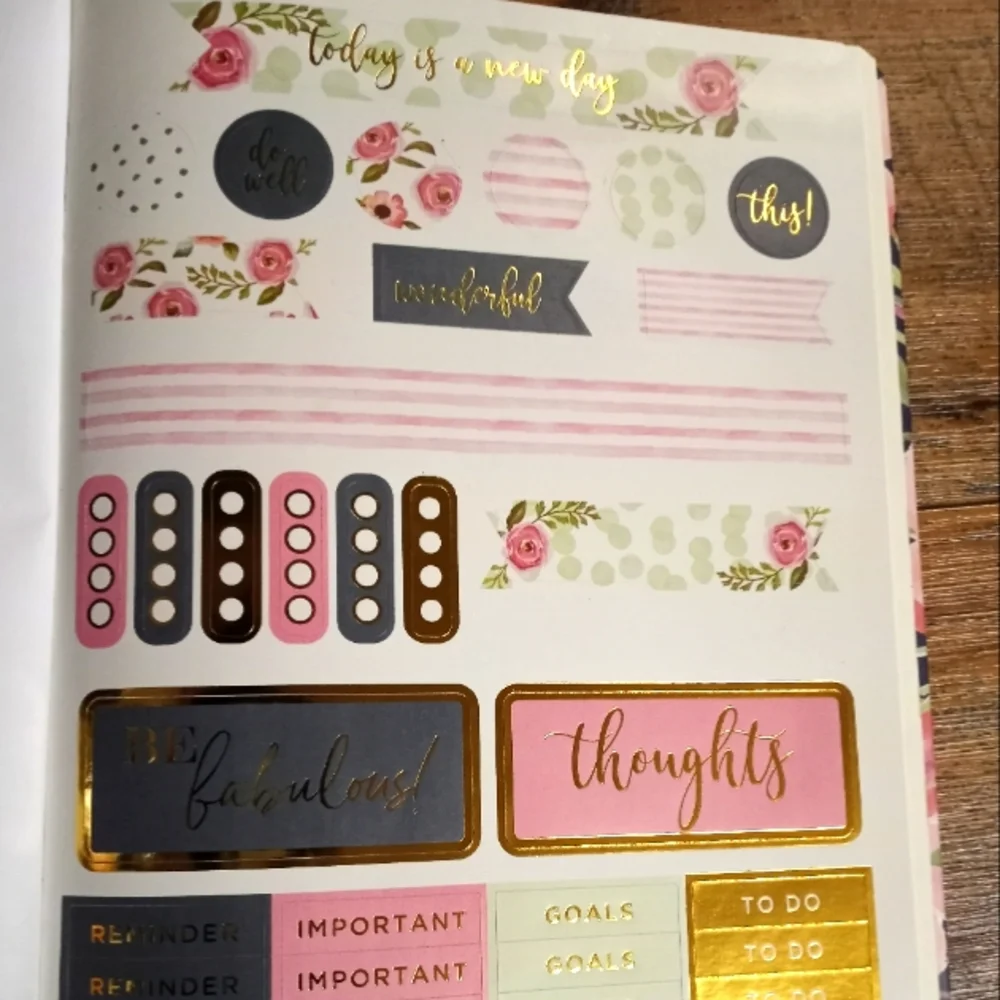 You Got This Monthly/Daily Journal Floral Planner